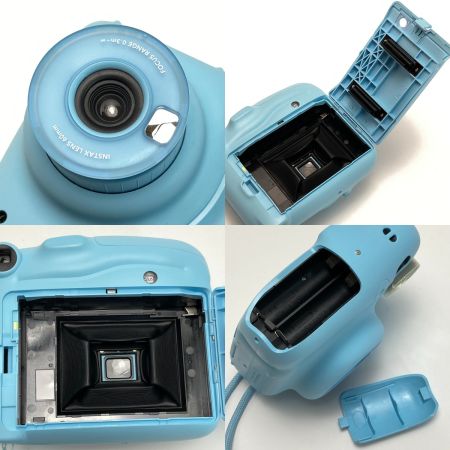  FUJIFILM フジフィルム instax mini11 チェキ 箱付き インスタントカメラ mini11 スカイブルー