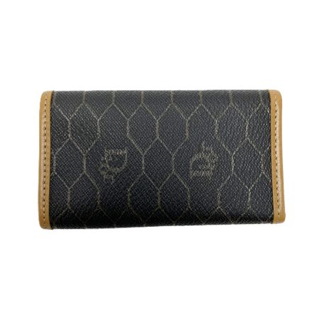  Christian Dior クリスチャンディオール ６連キーケース ダークグレー PVC