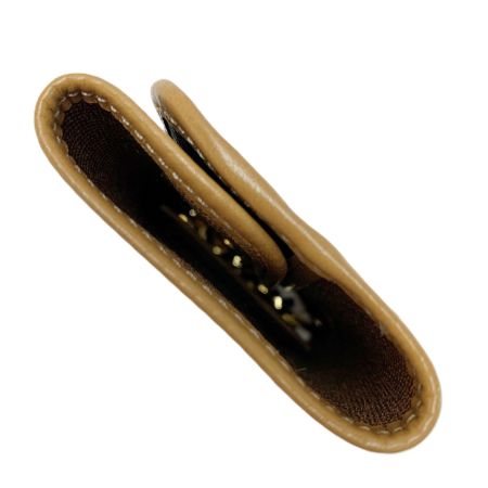  Christian Dior クリスチャンディオール ６連キーケース ダークグレー PVC