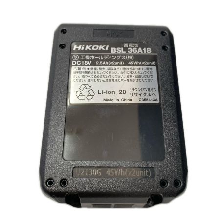 HiKOKI ハイコーキ 36Vバッテリー BSL36A18 未使用品