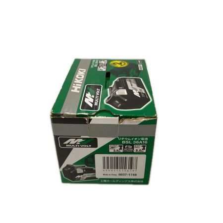HiKOKI ハイコーキ 36Vバッテリー BSL36A18 未使用品