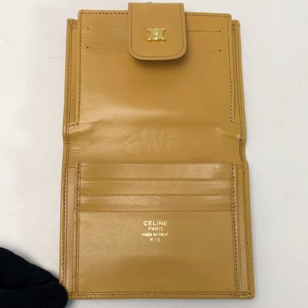 CELINE セリーヌ マカダム柄 オールドセリーヌ M13 ブラウン 2つ折り財布