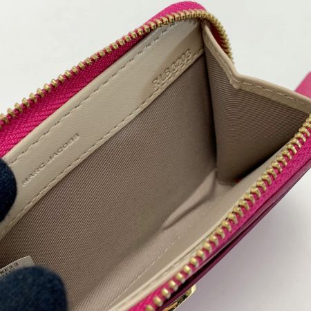  MARC JACOBS マークジェイコブス ザJマーク トップジップマルツウォレット 2S3SMP004S01 フューシャ 財布 ケース キーケース