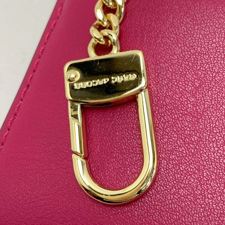  MARC JACOBS マークジェイコブス ザJマーク トップジップマルツウォレット 2S3SMP004S01 フューシャ 財布 ケース キーケース