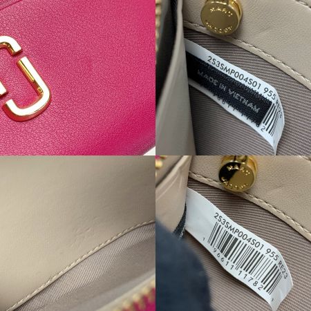  MARC JACOBS マークジェイコブス ザJマーク トップジップマルツウォレット 2S3SMP004S01 フューシャ 財布 ケース キーケース
