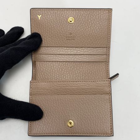  GUCCI グッチ GGスプリーム 658610 ピンク  2つ折り財布