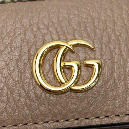  GUCCI グッチ GGスプリーム 658610 ピンク  2つ折り財布