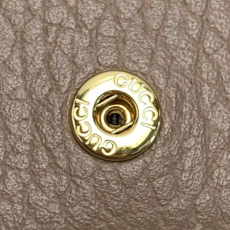  GUCCI グッチ GGスプリーム 658610 ピンク  2つ折り財布