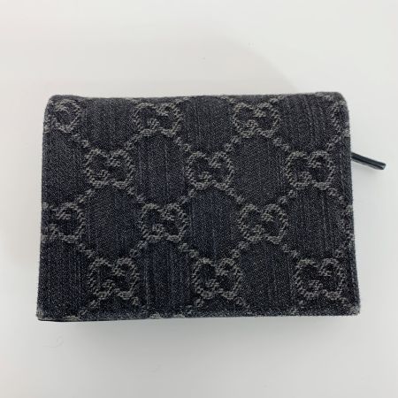  GUCCI グッチ マーモント 658610 2つ折り財布 レザー レディース シルバー金具