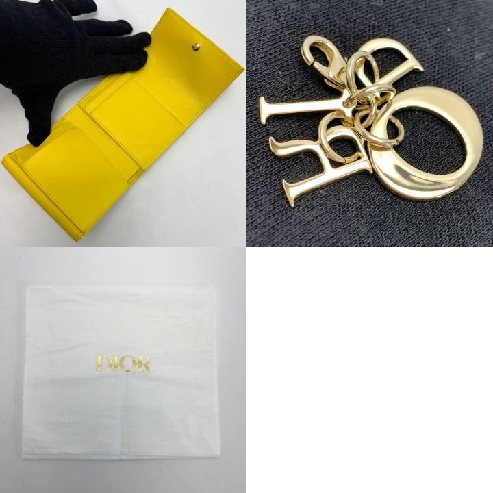 Christian Dior クリスチャンディオール パテントレザー カナージュ