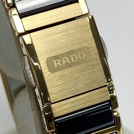  RADO ラドー ダイヤスター 153.0283.3 ブラック クォーツ レディース 腕時計 DIASTAR