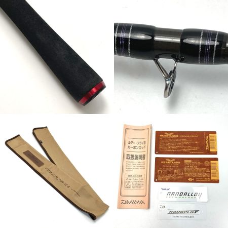  DAIWA ダイワ ハートランド HL 722LRSB-24 05806514 ルアーロッド ベイト・2ピース 竿袋付き