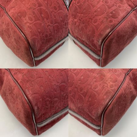  Christian Dior クリスチャンディオール トロッター スウェード エンジ ミニボストンバッグ