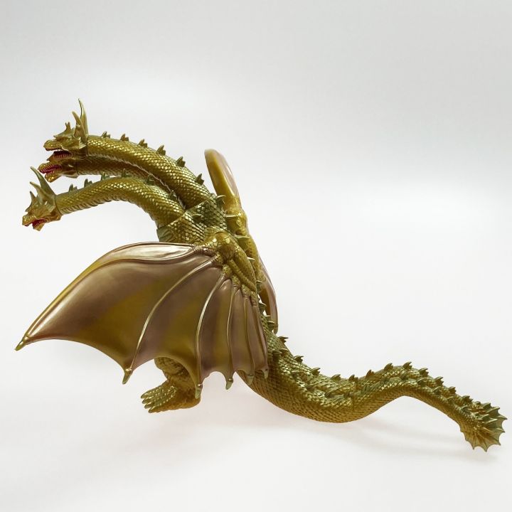 キングギドラ バンダイ ソフビ　タグ付き Yahoo!オークション - 怪獣番外地 タグ付き キングギドラ1964 NG