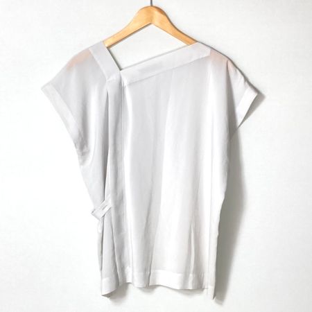  ISSEY MIYAKE イッセイミヤケ カットソー  IM62FJ503 ライトグレー サイズ 2 レディース