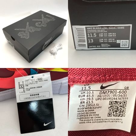  NIKE ナイキ BLAZER LOW スニーカー DM7901-600 マルチカラー 29.5cm メンズ 箱付き