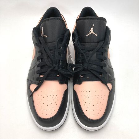  NIKE ナイキ AIR JORDAN 1 LOW スニーカー 553558-034 ブラック×ピンク SIZE 31cm メンズ 箱付き