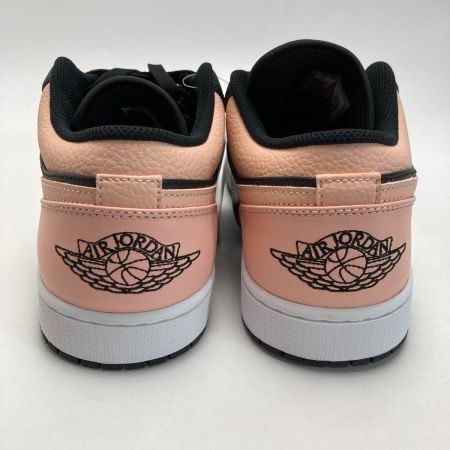  NIKE ナイキ AIR JORDAN 1 LOW スニーカー 553558-034 ブラック×ピンク SIZE 31cm メンズ 箱付き