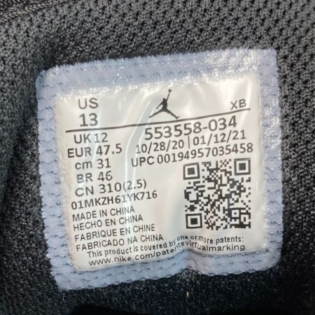  NIKE ナイキ AIR JORDAN 1 LOW スニーカー 553558-034 ブラック×ピンク SIZE 31cm メンズ 箱付き