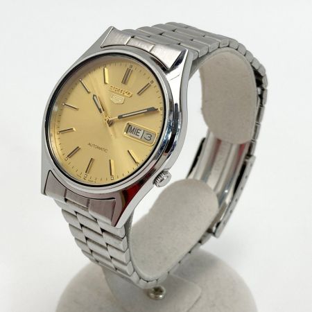  SEIKO セイコー SEIKO 5 デイデイト 7009-3110 ゴールド 自動巻き メンズ 腕時計
