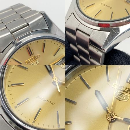  SEIKO セイコー SEIKO 5 デイデイト 7009-3110 ゴールド 自動巻き メンズ 腕時計
