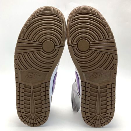  NIKE ナイキ AIR JORDAN 1 LOW スニーカー 553558-215 ホワイト×ブラウン 30cm メンズ 箱付き