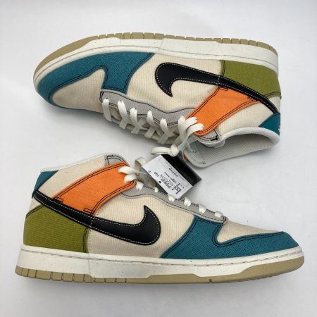  NIKE ナイキ DUNK MID スニーカー 30cm DV0830-100 マルチカラー メンズ 箱付き