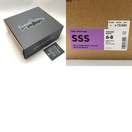  Patagonia パタゴニア スウィフトカレント・トラバーズ・ジップフロント・ウェーダー 82385 SSS 箱付き