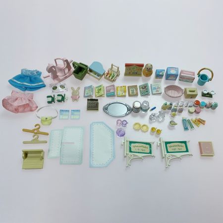   シルバニアファミリー 森のマーケット くすり屋さんができたよ 知育玩具 箱付き 欠損有 ★