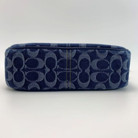  COACH コーチ ショルダーバッグ  チェリーチャーム CAA74 ブルー デニム レディース 