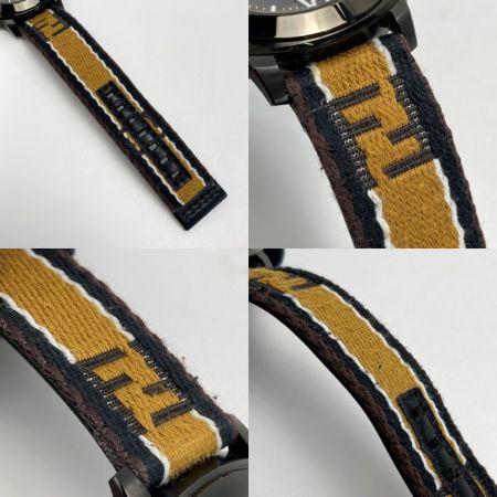  FENDI フェンディ セレリア デイト ズッカ柄 001-82000L-270 ブラウン 自動巻き メンズ 腕時計