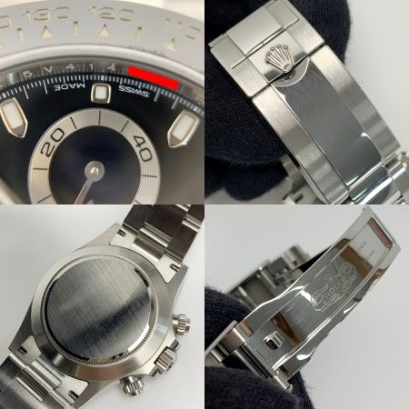  ROLEX ロレックス コスモグラフ デイトナ ランダム番 116500LN ブラック 自動巻き メンズ 腕時計 箱・ギャランティ有