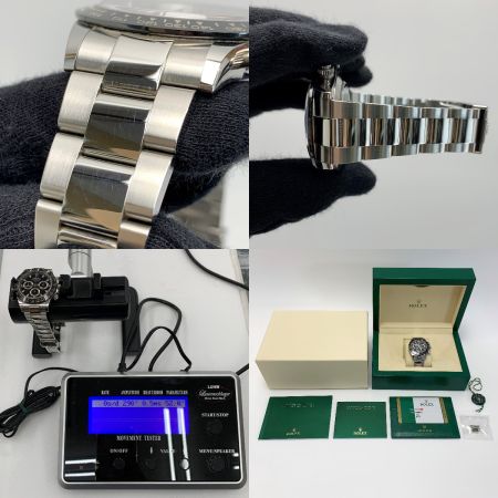  ROLEX ロレックス コスモグラフ デイトナ ランダム番 116500LN ブラック 自動巻き メンズ 腕時計 箱・ギャランティ有