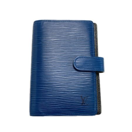 LOUIS VUITTON ルイヴィトン エピ アジェンダPM レザー  R2005G ミルティーユ 手帳カバー