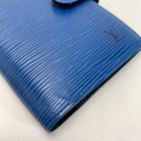 LOUIS VUITTON ルイヴィトン エピ アジェンダPM レザー  R2005G ミルティーユ 手帳カバー