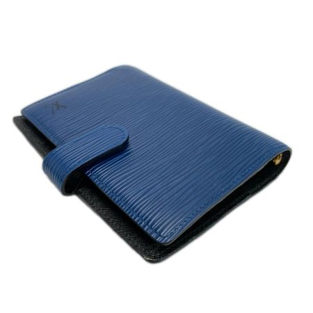 LOUIS VUITTON ルイヴィトン エピ アジェンダPM レザー  R2005G ミルティーユ 手帳カバー