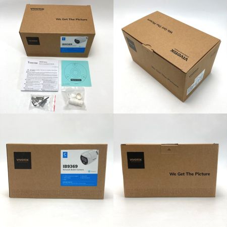  VIVOTEK 2MP ブレット型ネットワークカメラ IB9369 2.8mm IR 防水 防塵対応 未使用品 付属品完備