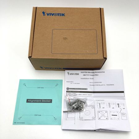  VIVOTEK 屋外用 防水ジャンクションボックス ネットワークカメラ用 AM-71C