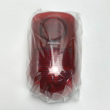  Panasonic パナソニック EA5501 レッド 警報ランプ付ブザー 屋側用 1個 AC100V 付属品完備 未使用品