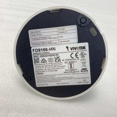  VIVOTEK VAST 2 ドーム型ネットワークカメラ FD9166-HN 未使用品 付属品完備