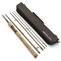 ☆☆ SMITH スミス トラウティンスピン マルチュース TRMK-705L ルアーロッド ソフトケース付き Bランク
