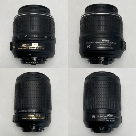  Nikon ニコン D5100 Wズームキット デジタル一眼レフ 取説・充電器付き
