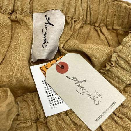  ANTIQUITES リネンパンツ 100118C カーキ サイズ F レディース