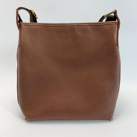  BURBERRY バーバリー レザー シャドーホース ブラウン ショルダーバッグ 