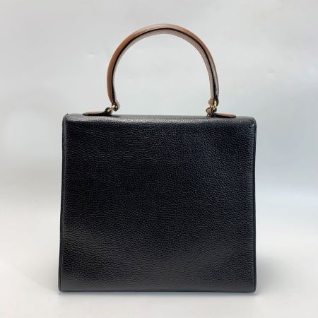  CELINE セリーヌ M08 ブラック ハンドバッグ レディース サークル金具