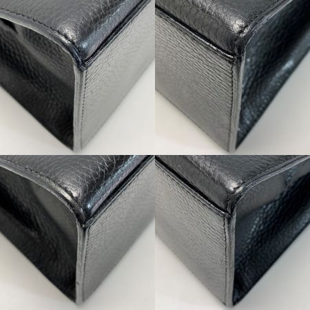  CELINE セリーヌ M08 ブラック ハンドバッグ レディース サークル金具