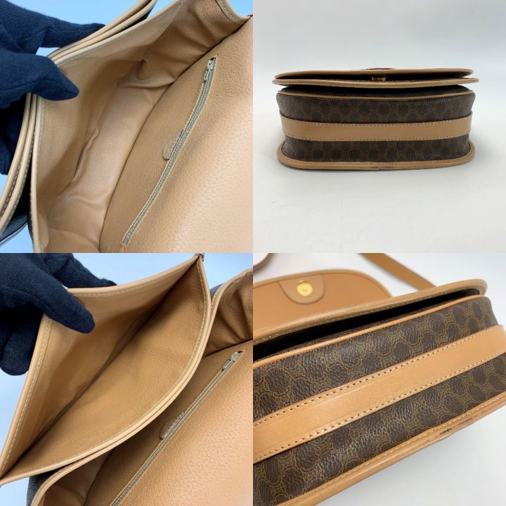 売れ筋最安値 セリーヌ CELINE ショルダーバッグ マカダム ゴールド
