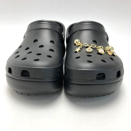  CROCS クロックス サンダル クラシック プラットフォーム クロッグ ブラック W7 23cm 厚底 206750 レディース