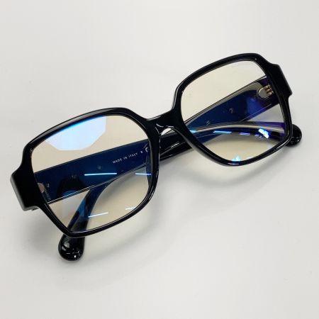  CHANEL シャネル ココマーク カメリア サングラス 54□17 3438-S-A ブラック フェイクパール 箱・ケース有