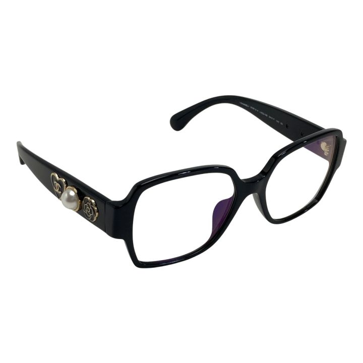 CHANEL シャネル ココマーク カメリア サングラス 54□17 3438-S-A